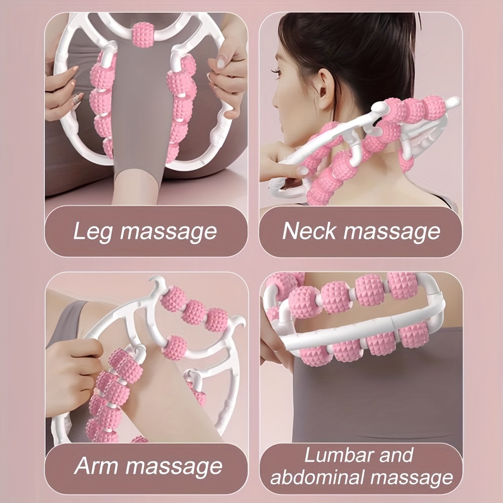 Trigger Point Massage Roller for Arms, Legs, Neck and Muscle