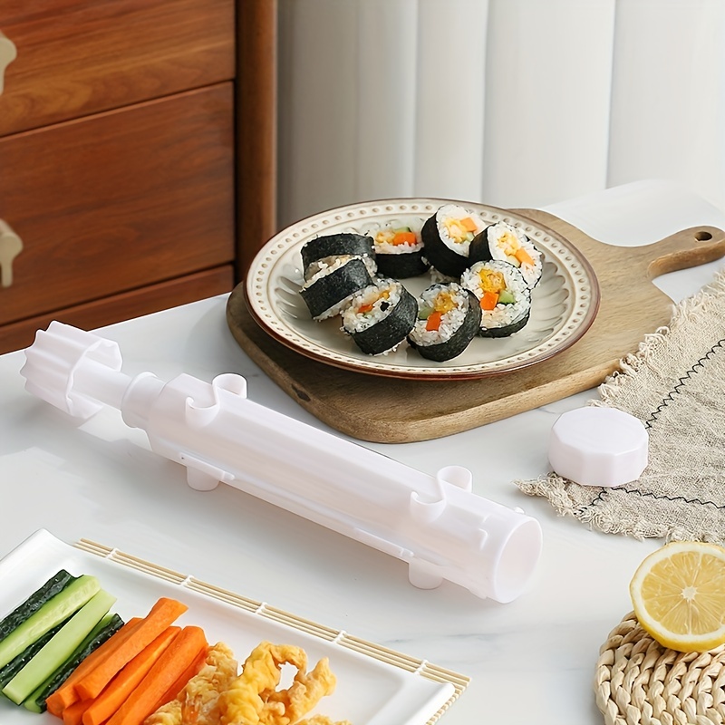 Sushi Bazooka, Sushi Rolling Mat, Sushi Mold, Sushi Maker, Diy Homemade  Sushi Roller Machine, Food Grade Plastic Sushi Making Kit For Beginners,  Diy Sushi Bazooka, Sushi Maker Tools, Sushi Roller, Sushi Mold