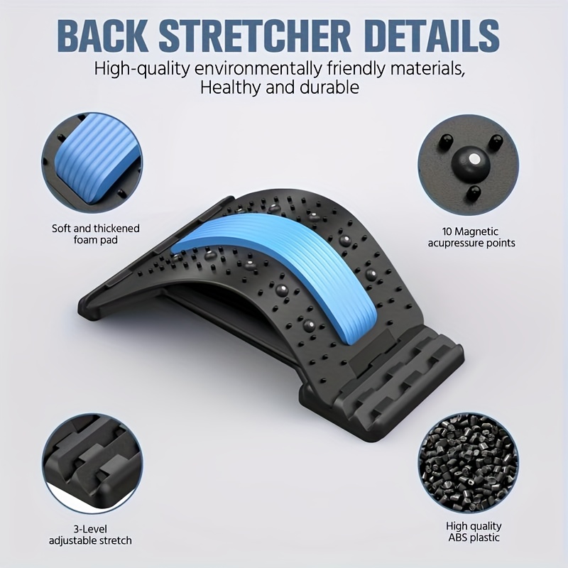 Back Stretcher Multi level Back Cracker Upper Lower Back - Temu