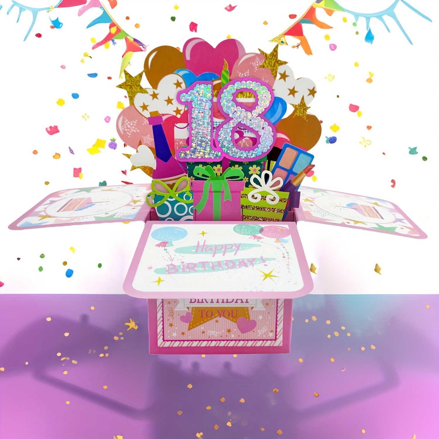 Carte Anniversaire 3D, Carte Pop Up Anniversaire, Carte Anniversaire  Artisanale, Carte d'Anniversaire Pop-Up Happy Birthday Carte avec  Enveloppe, Carte de Voeux pour Famille, Amis, Enfants, Amoureux :  : Fournitures de bureau