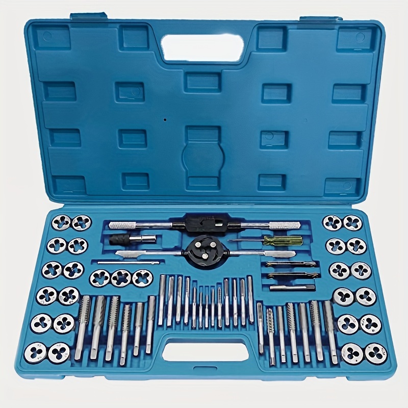 6 pièces/ensemble taraud à vis et clé en forme de T filetage taraudage Kit  d'outils à main 