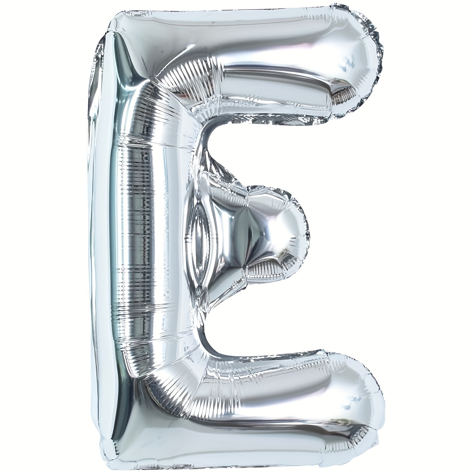 Customizable HAPPY BDAY 16in Silver Foil Letters Set — Paris312