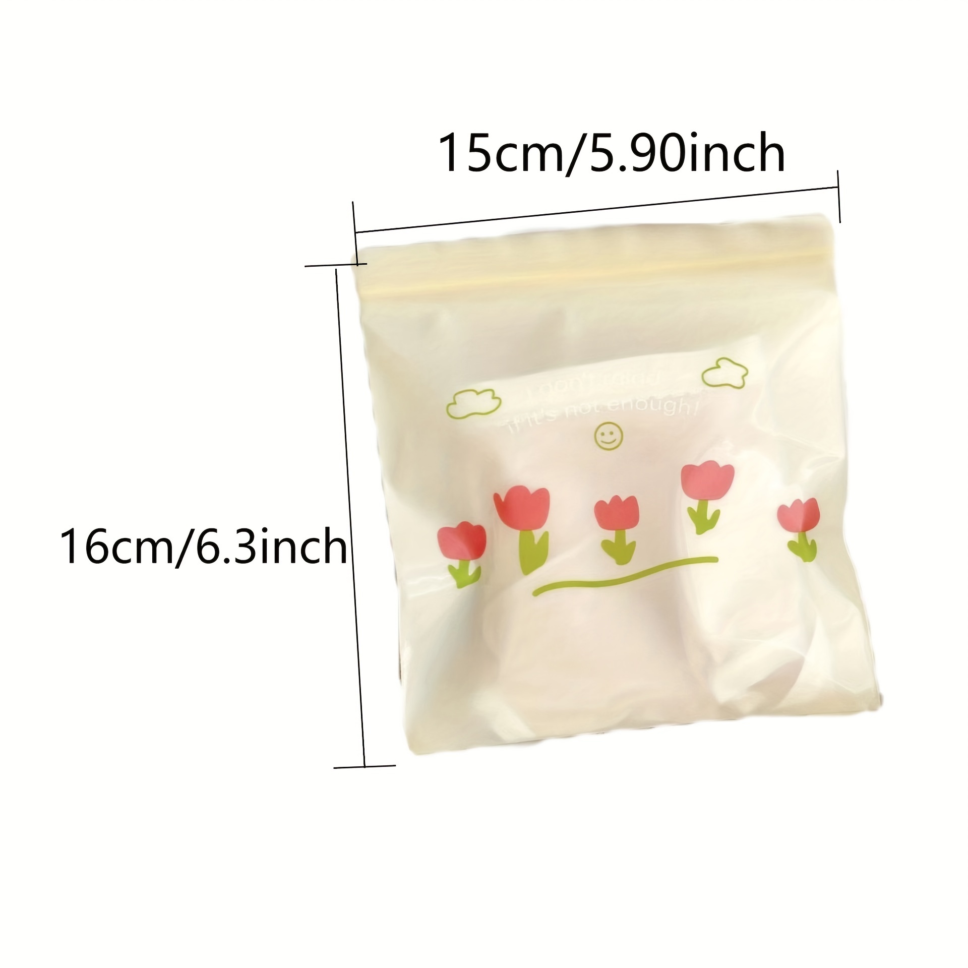 Food Storage Bags Cute Cartoon Food Packaging Bag Reusable - Temu