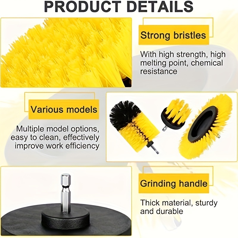 Grout Cleaning Brush, With Chemical Resistant Bristles