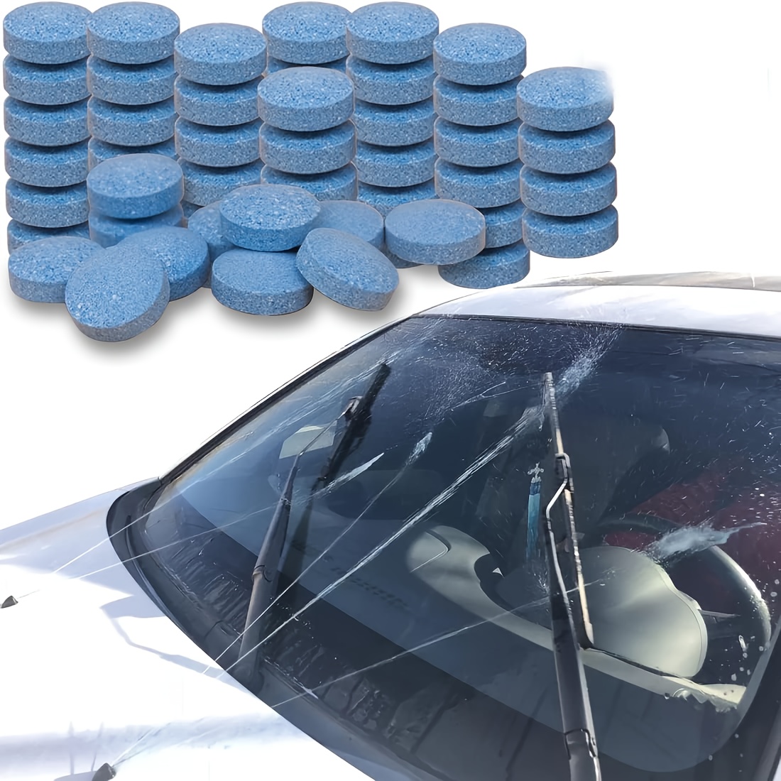 Windshield Cleaning Effervescent Tablet Cleaning - Temu