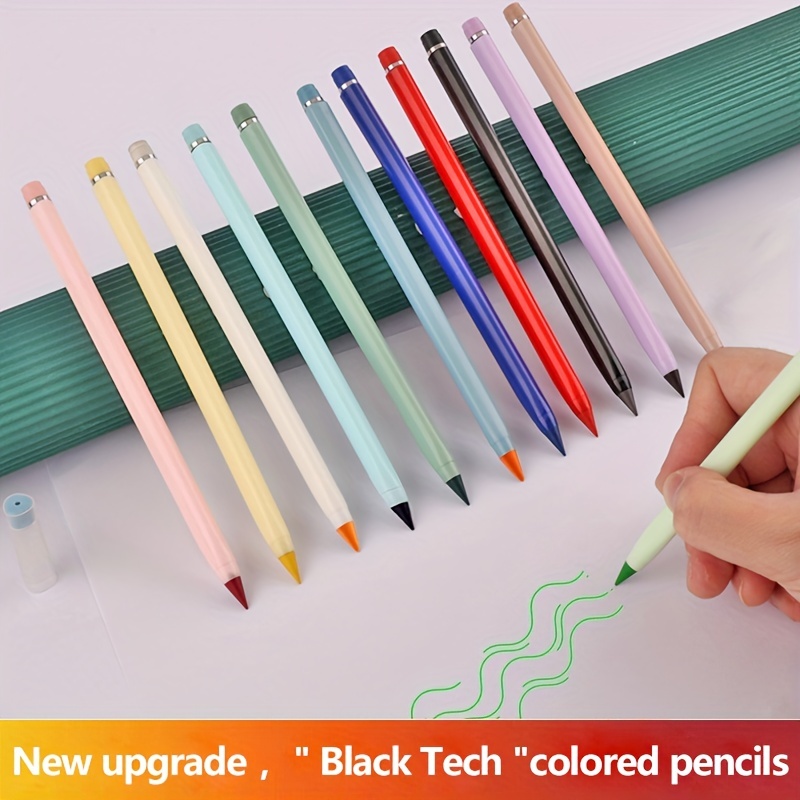 Crayon éternel sans encre Nouvelle technique Stylo d'écriture illimité  Durable avec Eraser Stylo Plume