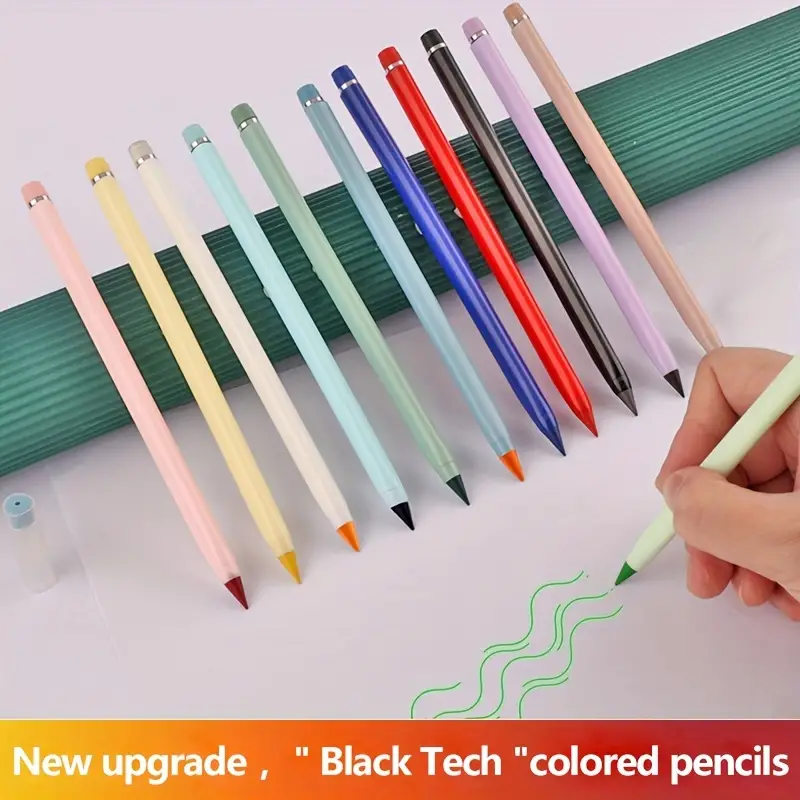 Colored Pencils Pencils Colored Permanent Pencils Erasable - Temu