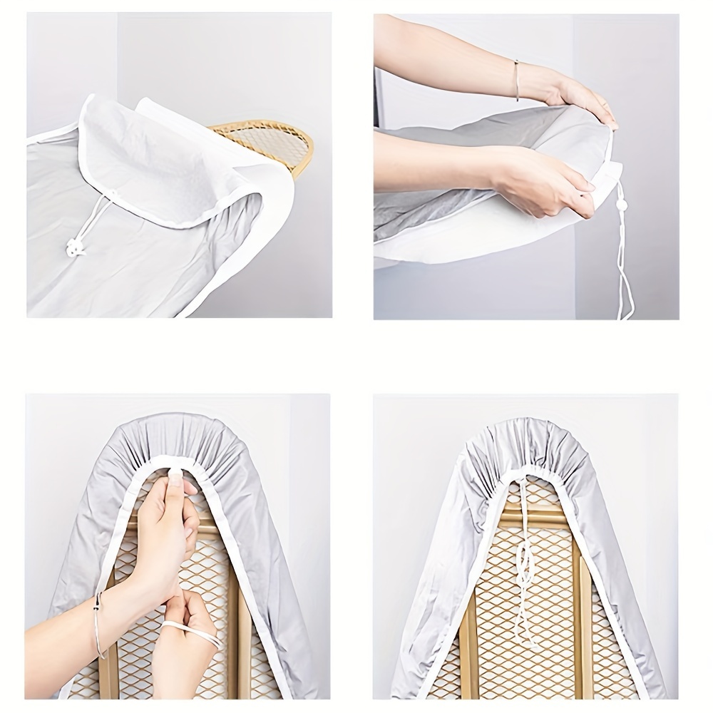 Tabla de planchar, protector de ropa aislante para ropa, de poliéster, 1  unidad, resistente al calor, almohadilla de aislamiento de tela de planchado