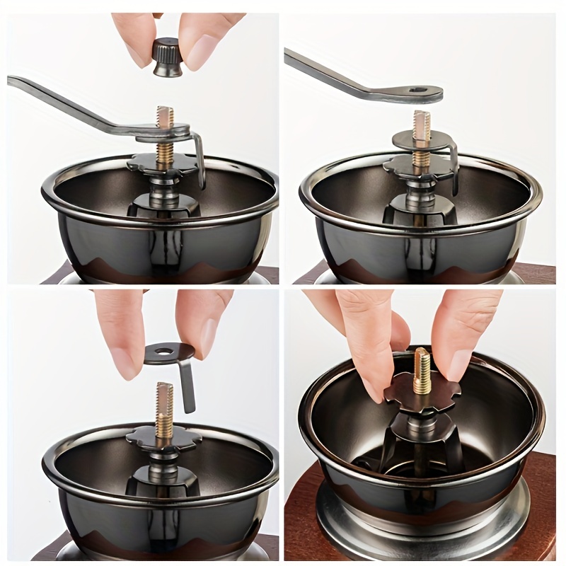 ceramic manual coffee grinder retains original bean aroma 4