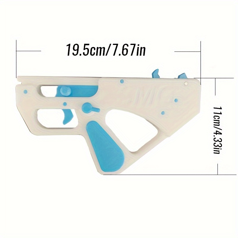 Outdoor Rubber Band Gun Toy With 50 Rubber Band Temu