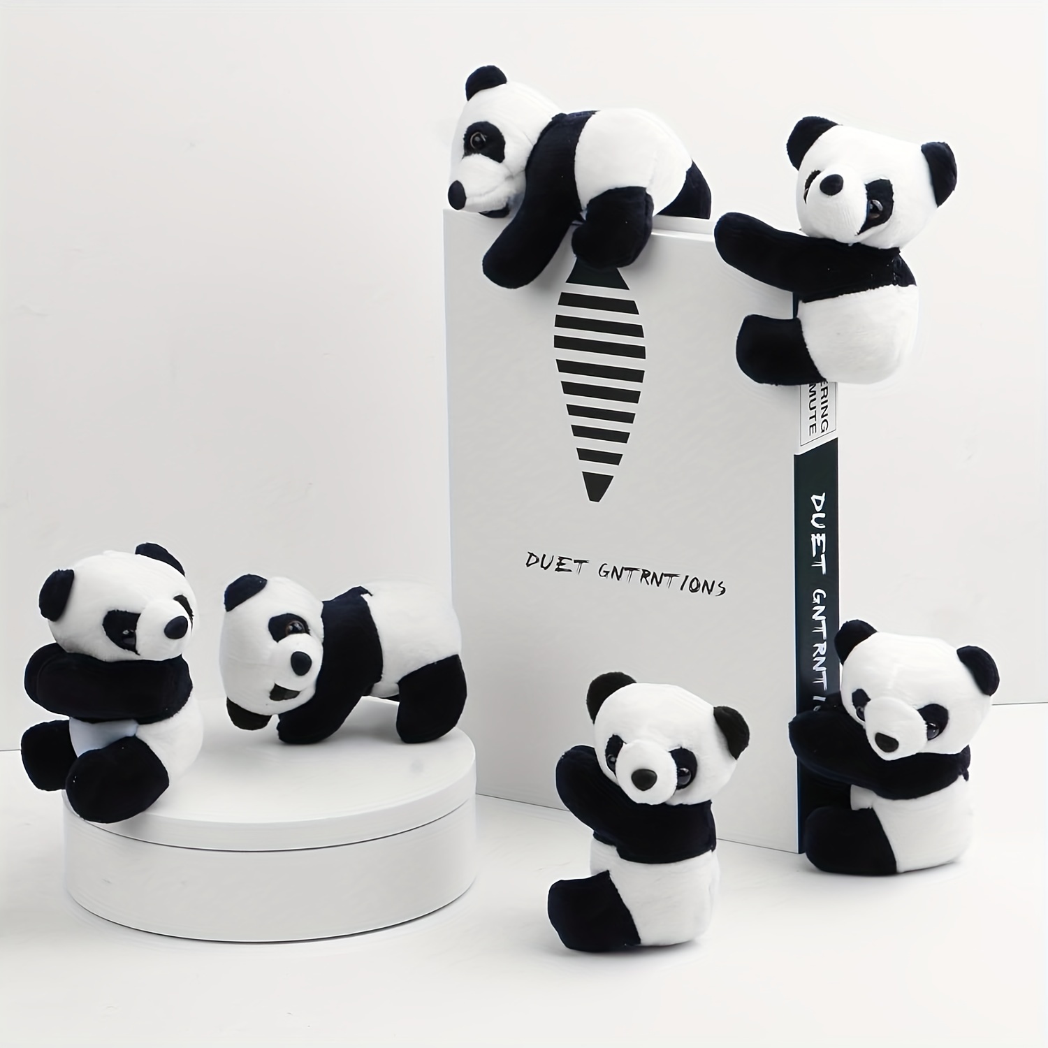 Cute Panda Plush Stuffed Animals- Adorable Mini Plushie