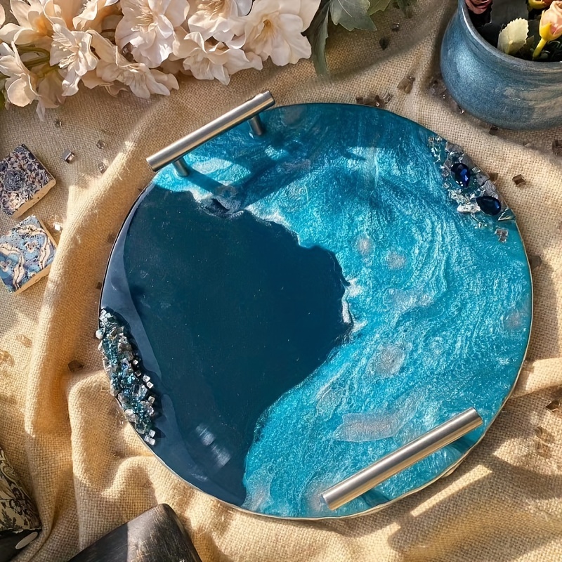 Curved Edge Resin Tray Mold Oval Or Round – Phoenix
