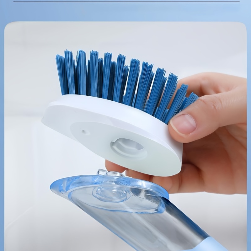 Stainless Steel Dish Brush & Replacement Heads