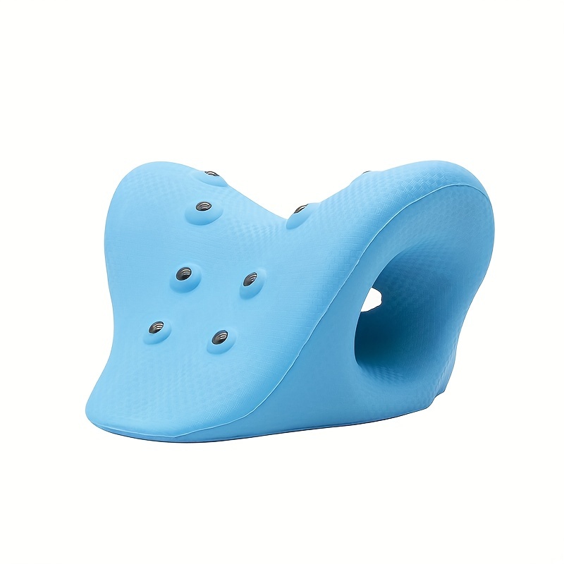 HKML Neck and Shoulder Relaxer for TMJ Pain Relief and Cervical Traction Device for Spine Alignment, Neck Stretcher Chiropractic Pillow for Neck