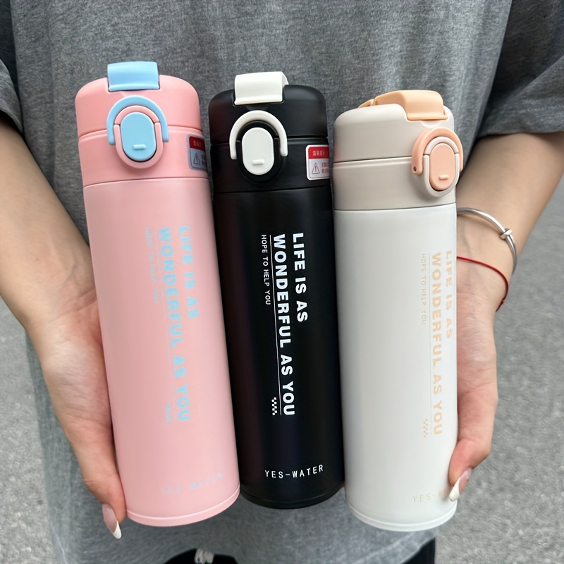 16 oz Thermal Flip-Top Water Bottle