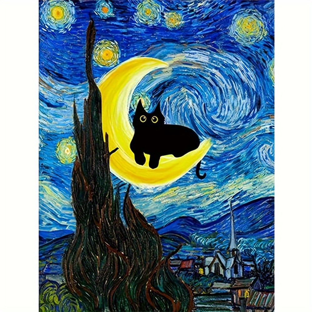 Cuadro para pintar con números Van Gogh's Starry Night - Kits de pintura  para adultos - Pintar por números