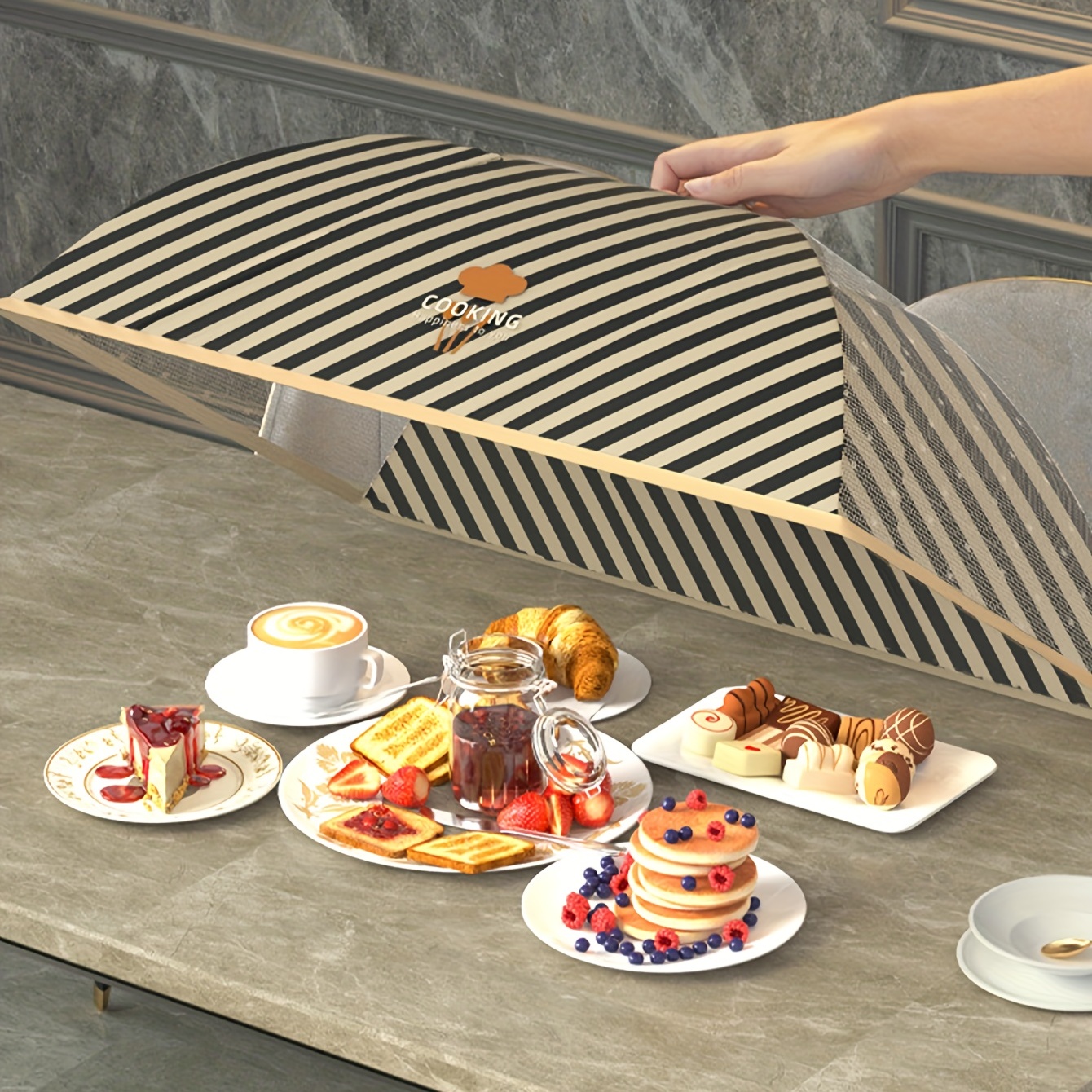 

Foldable Table Vegetable Cover For Restaurant Eid Al-adha Mubarak