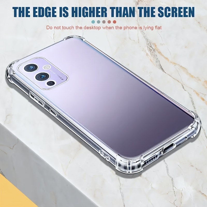 Para Xiaomi Mi 11 Lite/Mi 11 Lite 5G Case Slim Absorción de Choques  Transparente TPU Soft Edge Bumper con esquinas reforzadas Cubierta  protectora de
