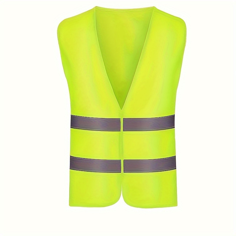 Adjustable Reflective Security Vest High Visibility - Temu