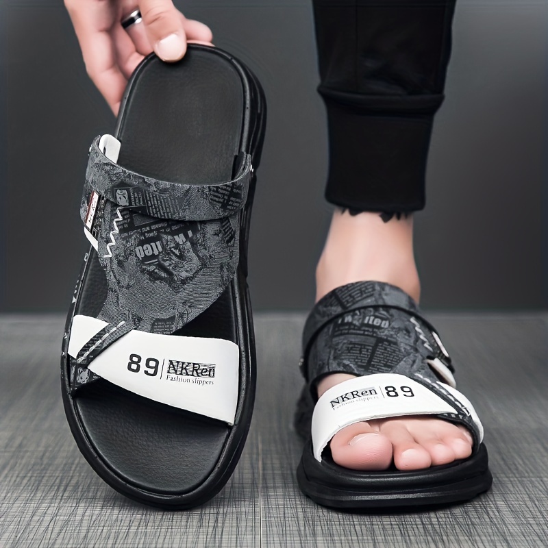 Men's Non Slip Sandals Quick Drying Beach Shoes Summer