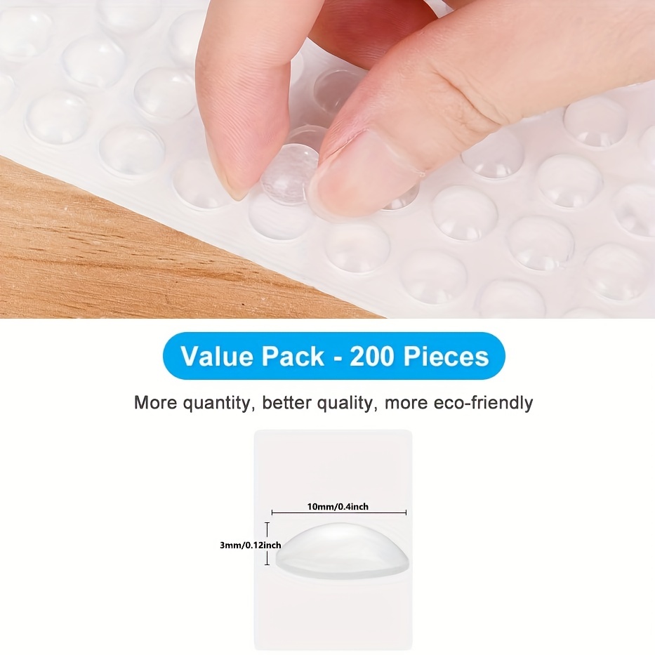 New Clear Anti collision Particle Silicone Furniture Pads - Temu