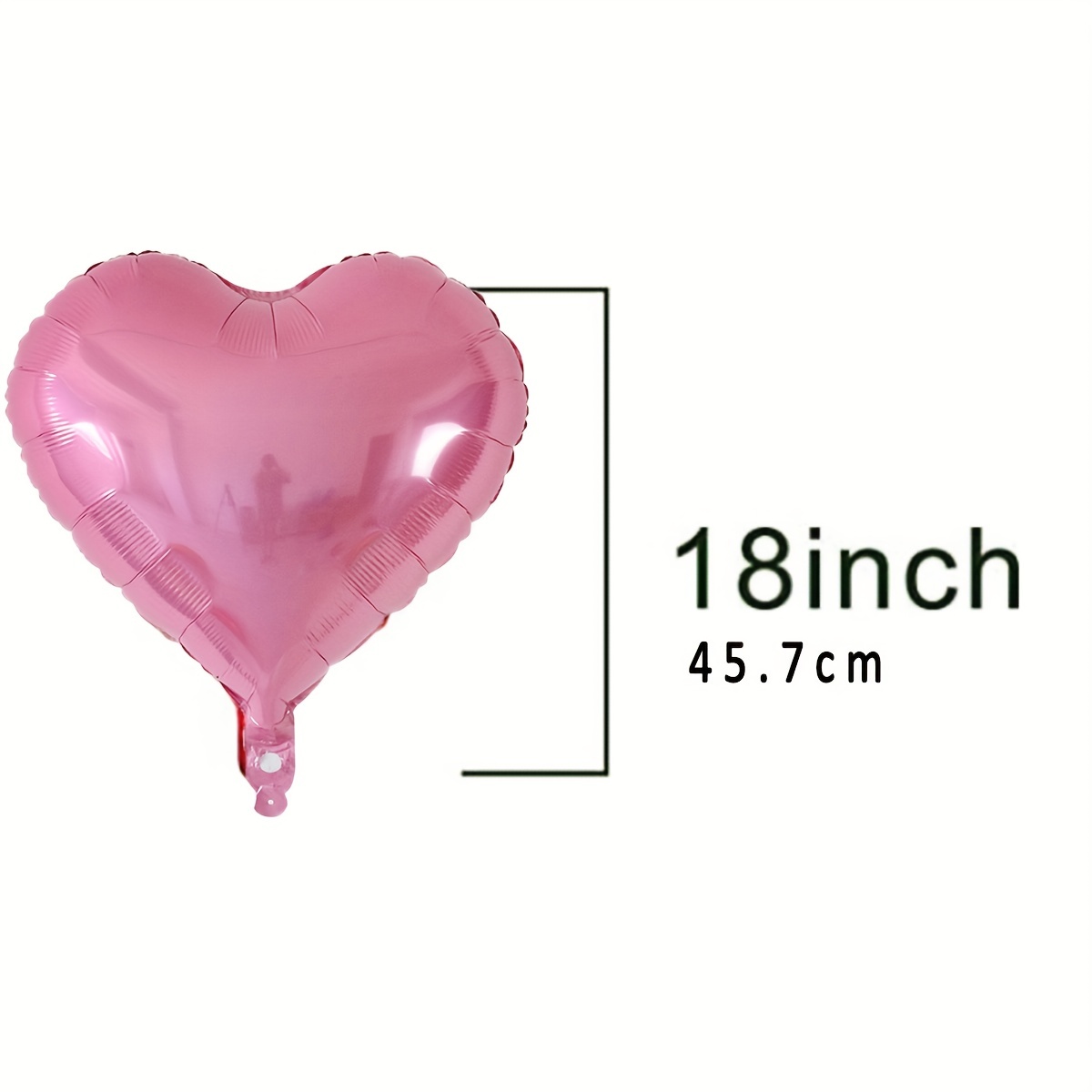 Ballon en forme de coeur Love, doré et rouge, 28 po