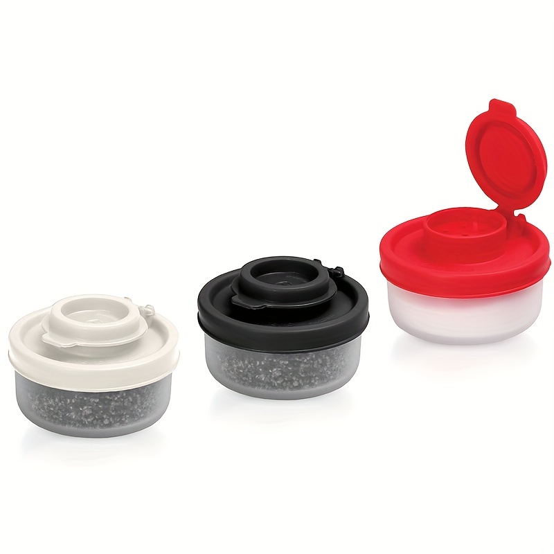 Refillable Salt Pepper Shakers Set Spice Bottles Container - Temu