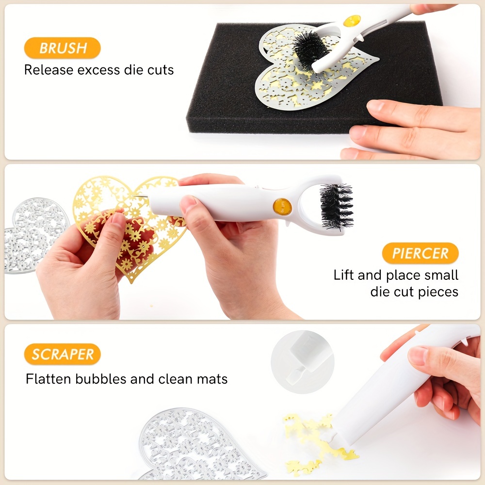 1 Die Brush Die Pick Weeding Tools Die Cutting Scrapbooking Temu