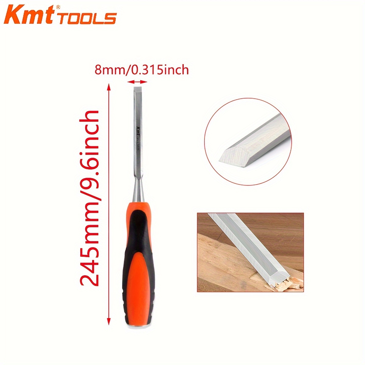 Wood Chisel For Woodworking, Beveled Edge Blade, Durable Handle Wood Chisel  - Temu