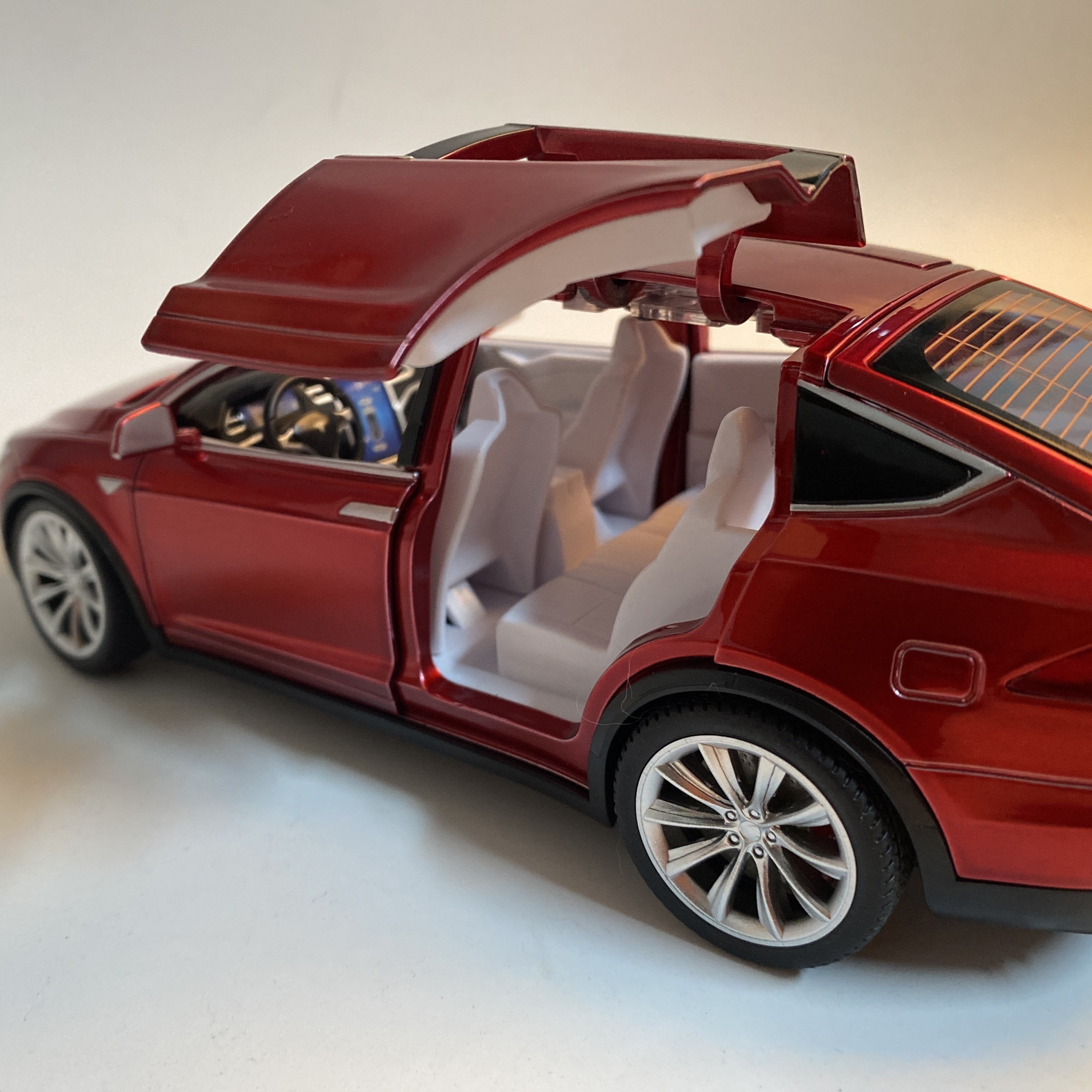 1:32 Tesla Model X Alloy Diecasts & Vehicles Jouet