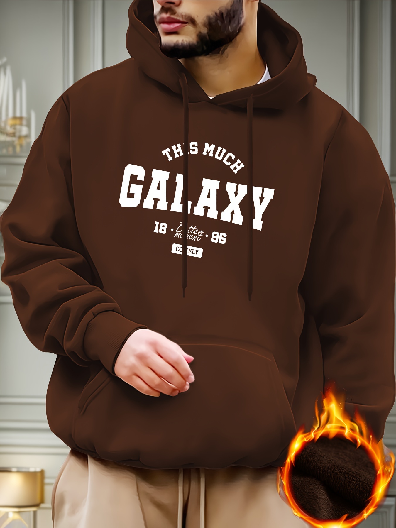 Galaxy hot sale print sweatshirt