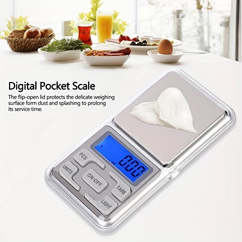 Small Kitchen Scale, Mini Food Electronic Scale, High Accuracy Cooking Scale,  Pocket Scale With Lcd Electronic Kitchen Scale, Kitchen Gadgets, Cheap  Items - Temu