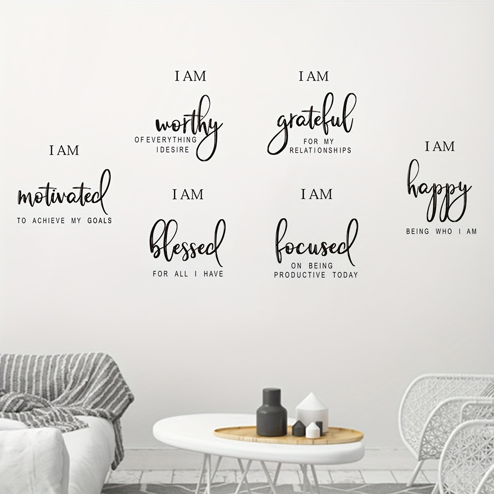 Motivational Quote Stickers Inspirational Words Stickers For - Temu