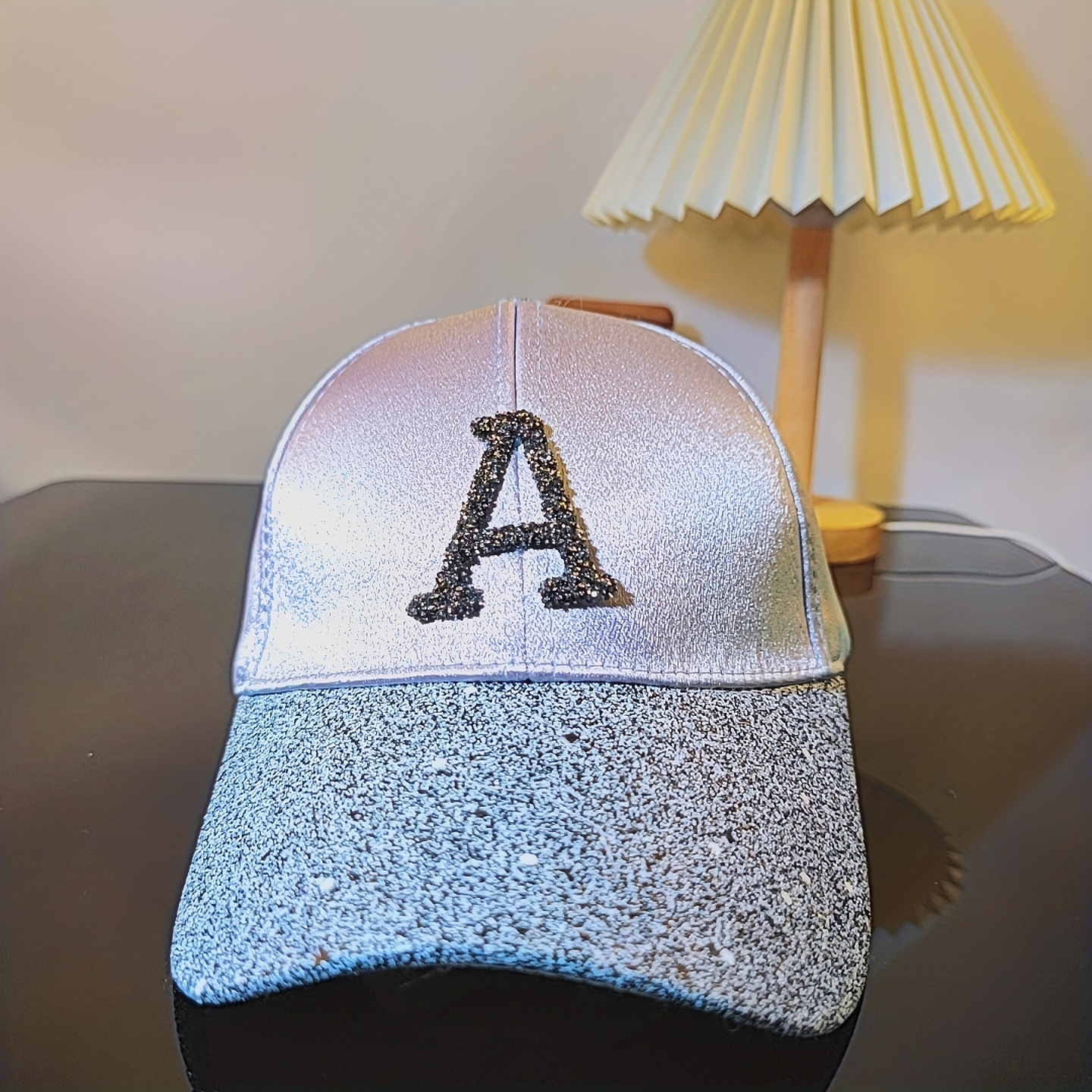 Femme Paillettes Sequin Maille Casquette Baseball Été Soleil Bonnet SPORTS  Plein