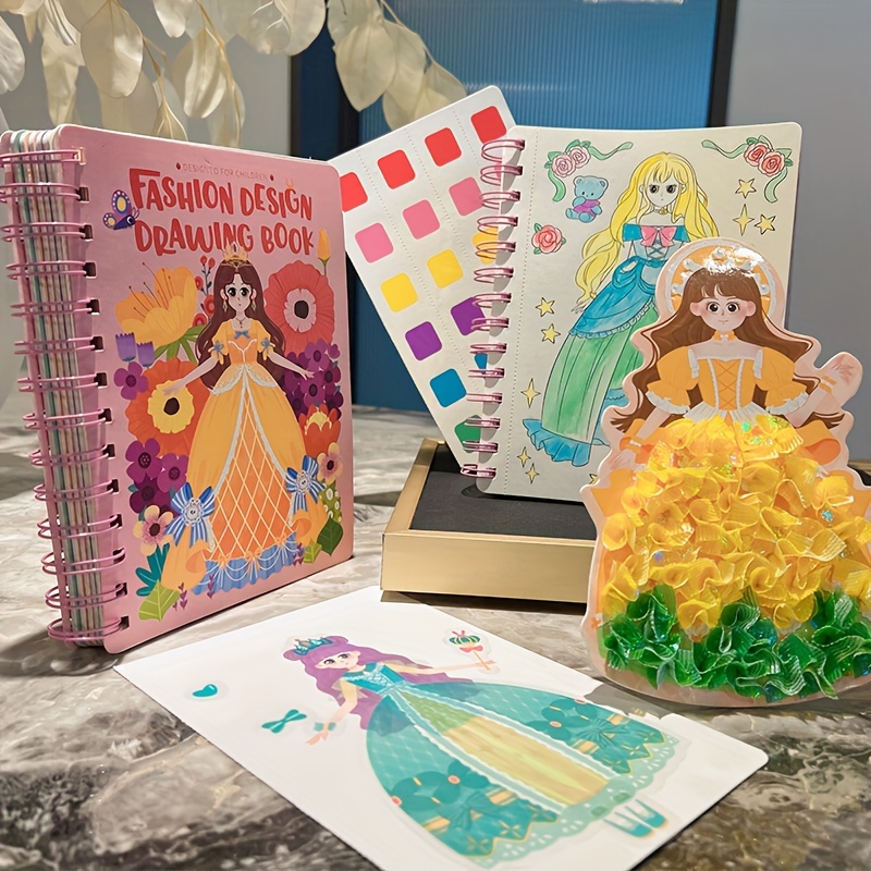 Disney Princess Drawing and Painting Set for Kids - Princess Gift Bundle  with Coloring Book, Coloring Utensils, Watercolor Paints, Stickers, and  More