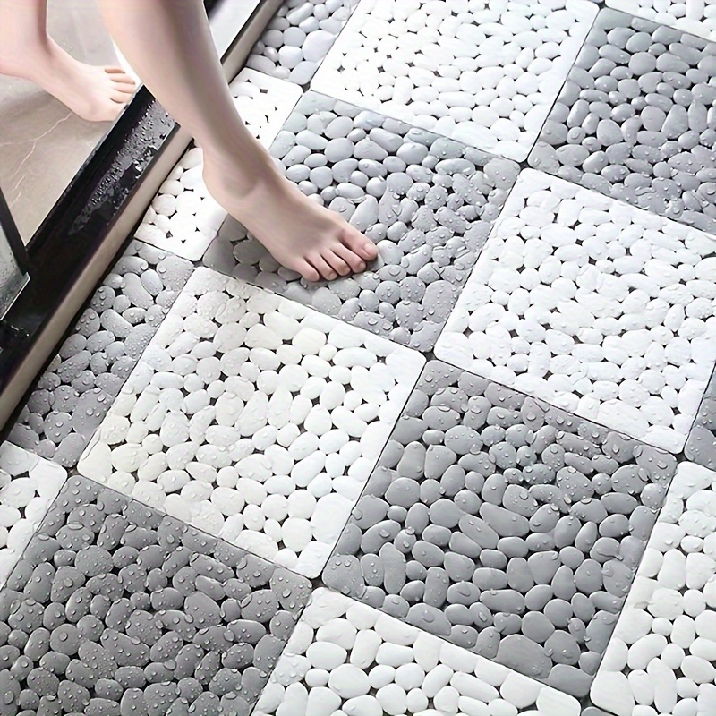 Non-slip, Anti-fall Bath Mat: Suction, Waterproof, Massage Bathtub Foo