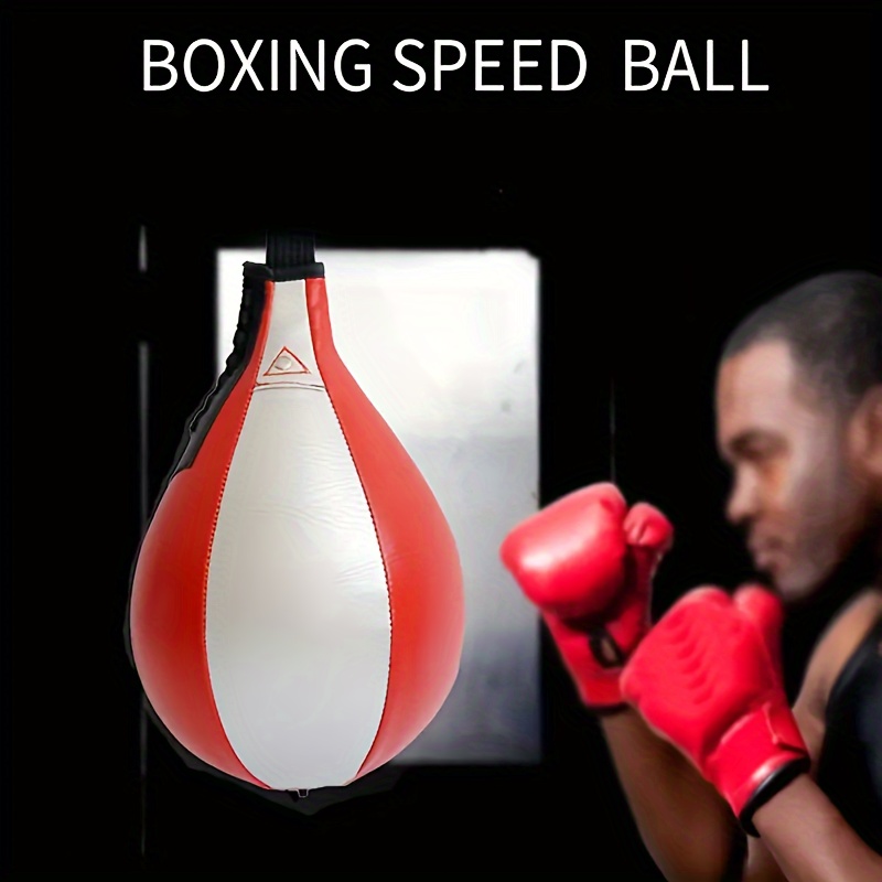 Boxing Speed Ball with Stand,Height Adjustable Cobra Bag Training Reaction  Target Punching Bag,Fitness Muscle Building Boxing Equipment,6 Suction Cups