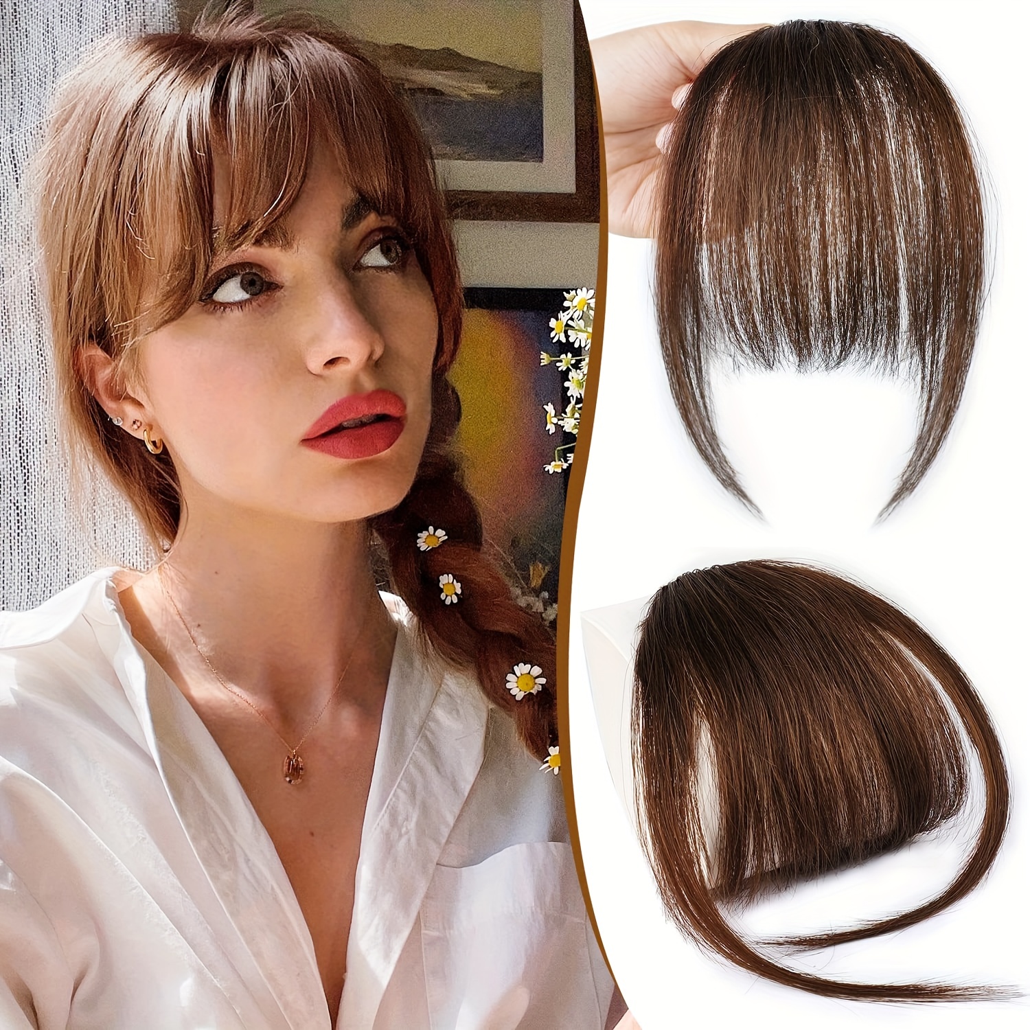 Clip in bangs shop human hair uk