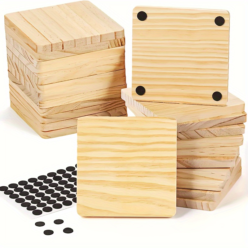 8 piezas de tilo para tallar madera de tilo de 4 x 2 x 2 pulgadas para  tallar madera, bloques de madera para tallar madera