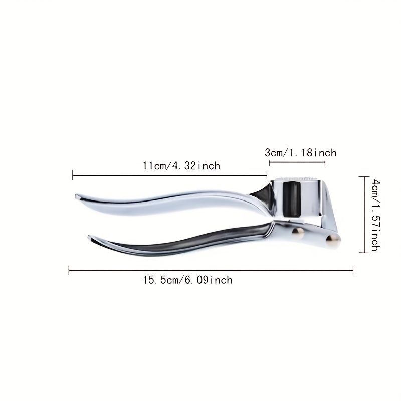 Multifunctional Stainless Steel Garlic Press Easy Manual - Temu