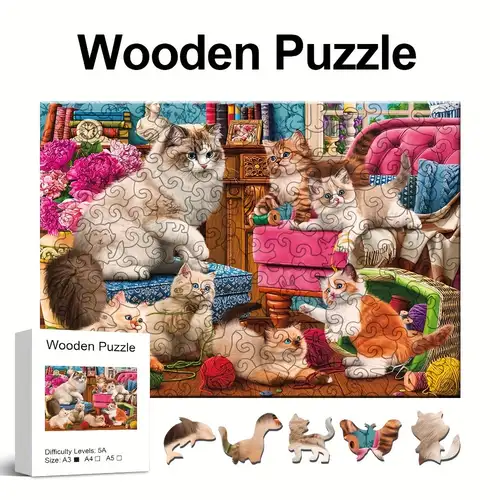 Wood Puzzles - Temu Canada