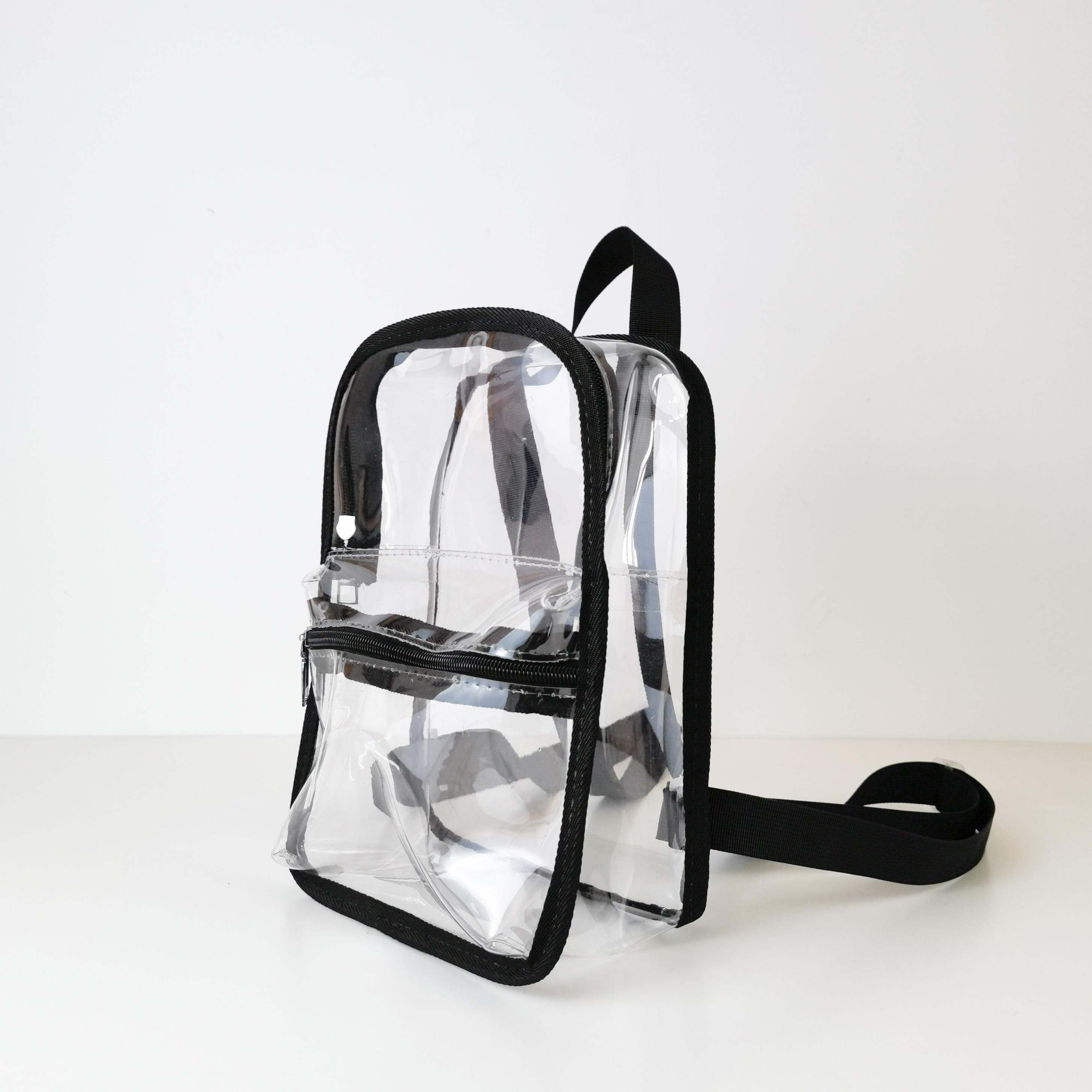 Clear PVC Backpack Waterproof School Bag Daypack Travel Concert