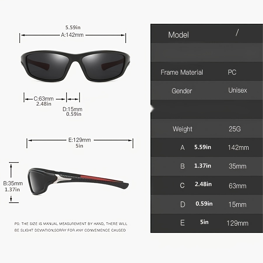 Trendy Cool Outdoor Sports Sunglasses For Men Women Vacation