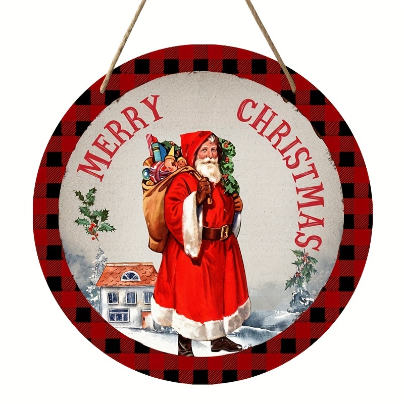 IAMAGOODLADY Christmas Decorations,Christmas in Memorial Ornament Mini  Wooden Rocking Chair with Meaningful Tag Sign Home Decor Desktop Christmas