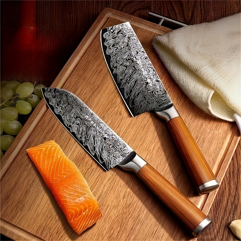 German Kitchen Knife Household Genuine Sharp Slicing Knife Chef's Special  Stainless Steel Kitchen Knife Four-piece Kitchen Knife Set For  Restaurants/supermarkets - Temu