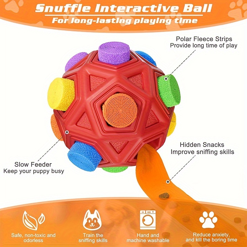 Interactive Dog Toy Encourage Natural Foraging Skills Slow Food