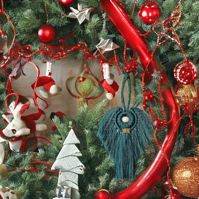 Suspension ange en macramé pour décoration de Noël – Three Hugs -  Puériculture, Mode et Accessoires de bébé