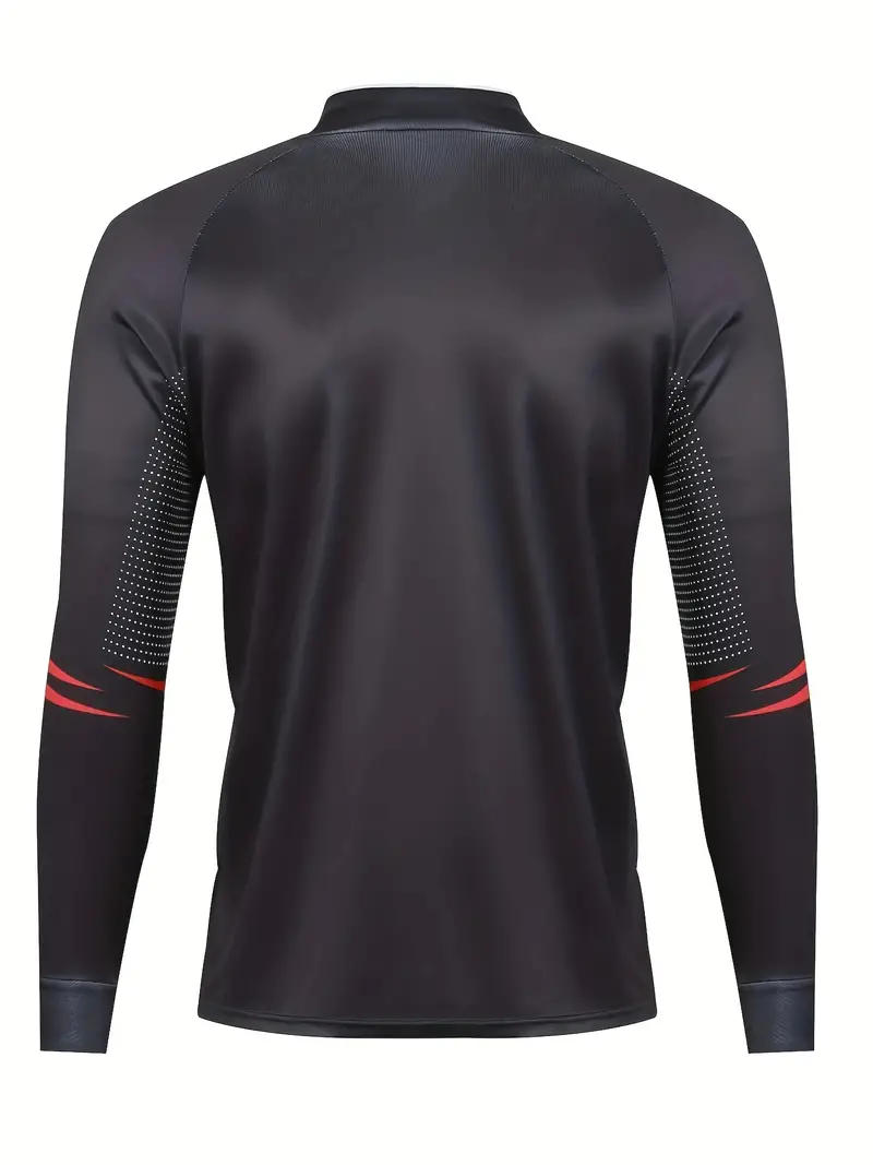 Men's Sun Block UPF 50+ Tops, Long Sleeve Stand Collar Pullover UV Protection Shirts Lightweight Quick Dry Shirt for Fishing Running Hiking,Temu