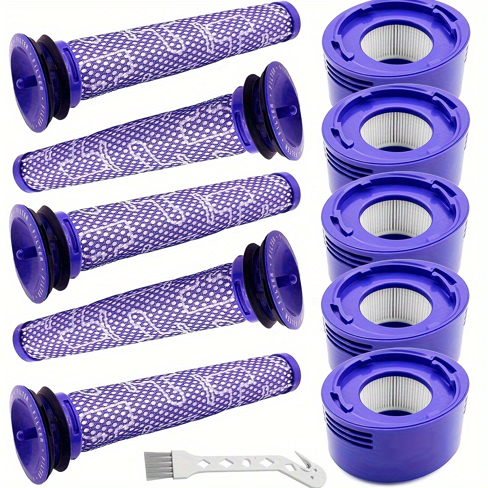 For Dyson V10 Accessories Dyson Filters SV12 Cyclone Cordless Vacuum  Cleaner Washable Replacement Post-Filter Spare