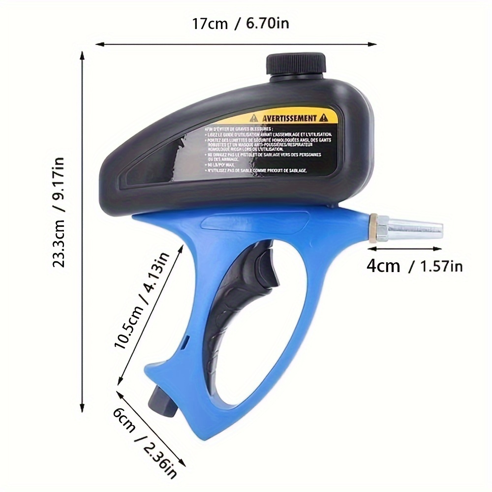 Pistola Sabbiatrice Regolabile 90psi Sabbiatrice Portatile - Temu Italy